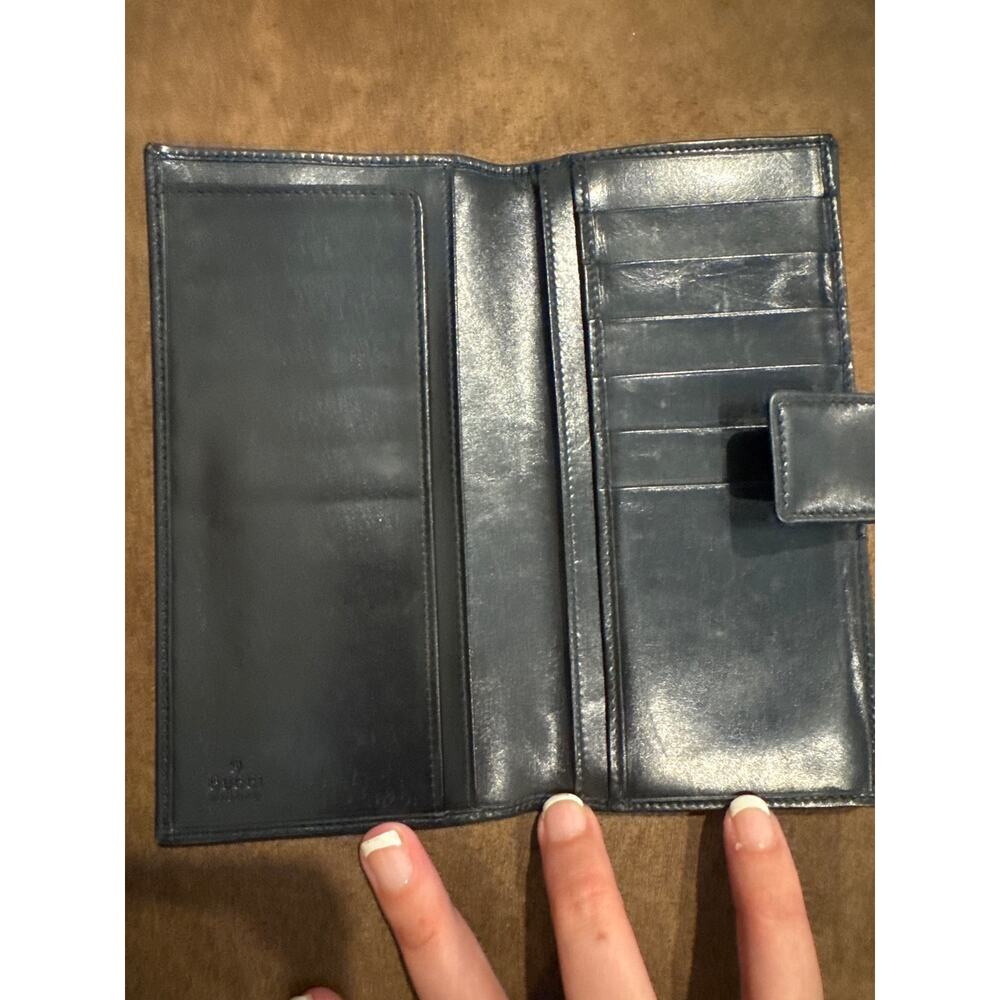 Gucci Leather Continental Wallet - Picture 5 of 11